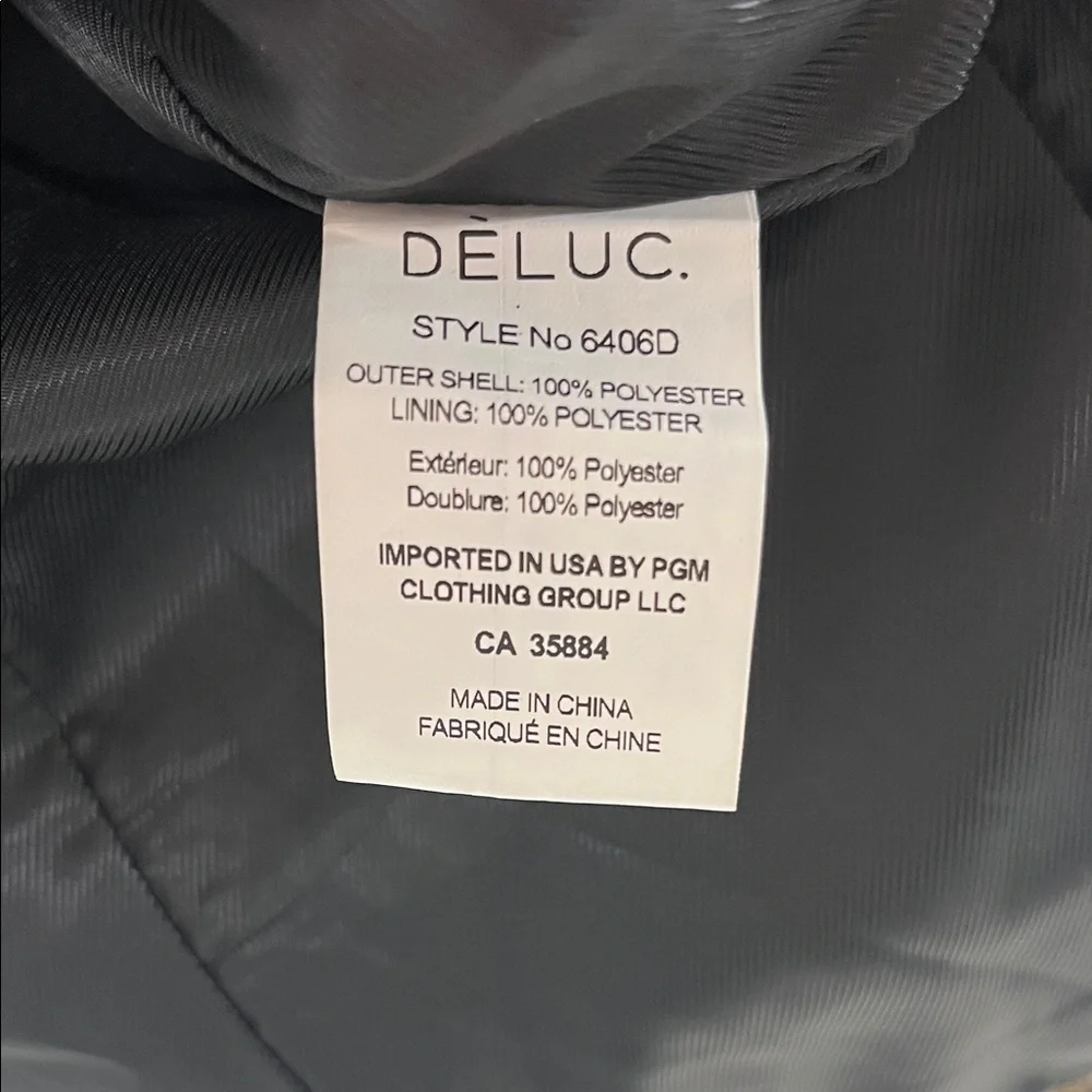 NWT Dèluc Maverick Blazer in Camel Black & White Size Medium